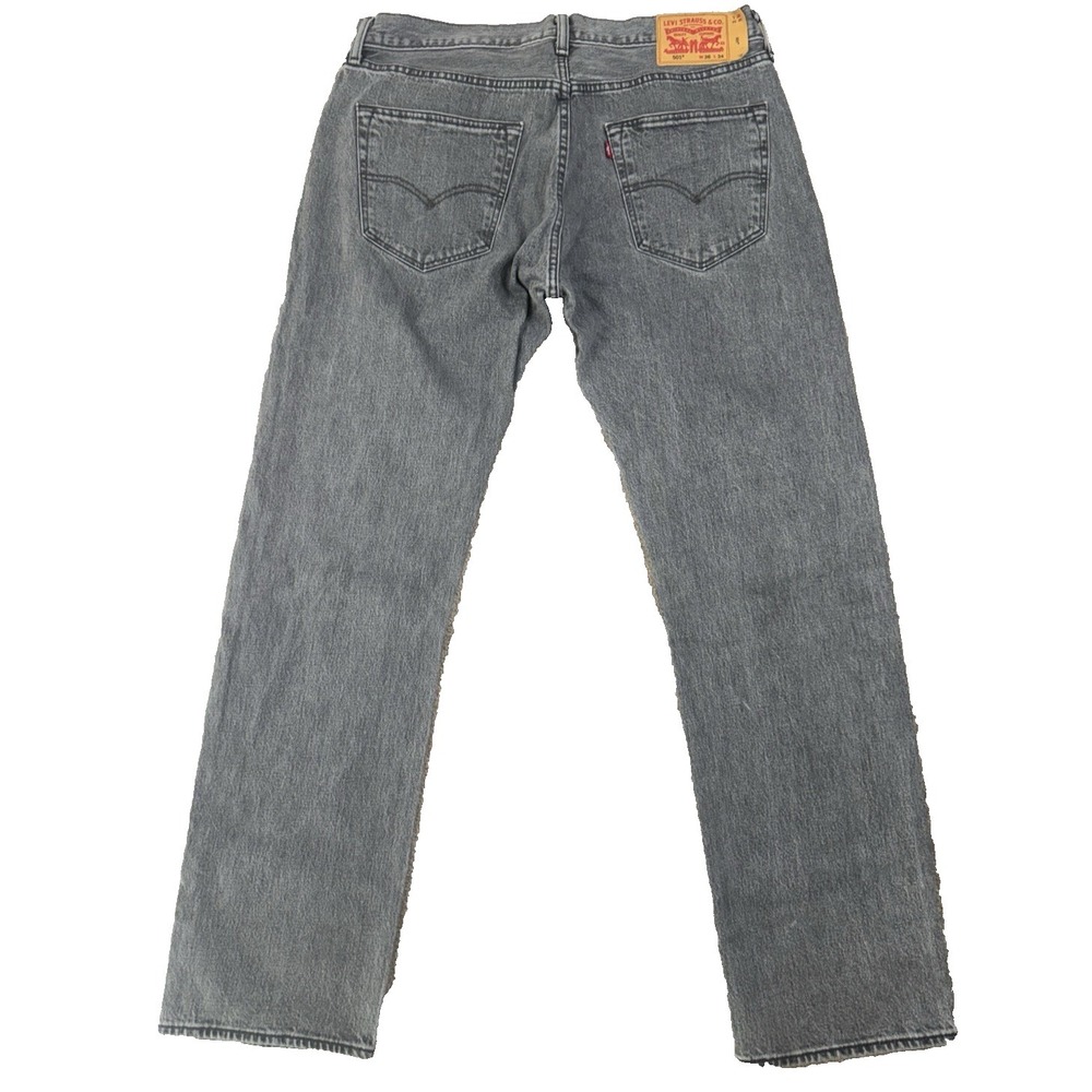 Levi's 501 XX Men's Button Front Straight Jeans Charcoal SZ 36 x 34 Baggy Grunge